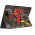 DC Comics The Flash Vintage Action pose pattern Surface Pro 7 Skin