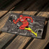 DC Comics The Flash Vintage Action pose pattern Surface Pro 7 Skin
