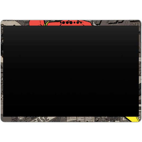 DC Comics The Flash Vintage Action pose pattern Surface Pro 8 Skin