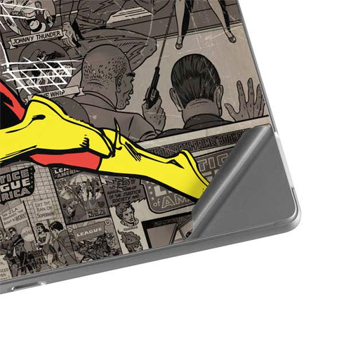 DC Comics The Flash Vintage Action pose pattern Surface Pro 8 Skin