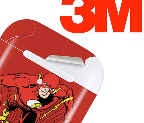 DC Comics The Flash Classic Action Pose Art Apple AirPods Skin
