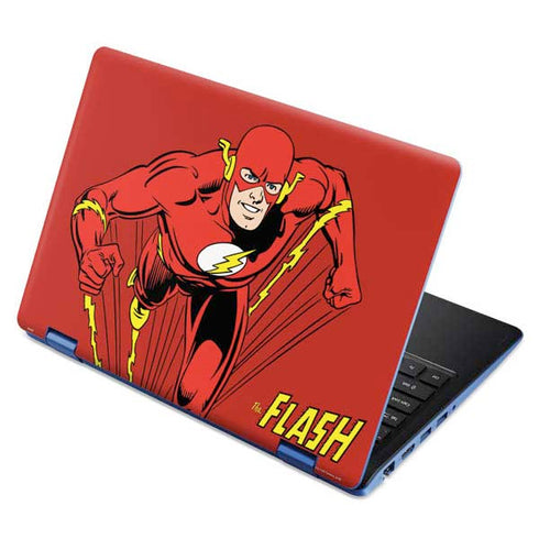 DC Comics The Flash Classic Action Pose Art Aspire R11 11.6in Skin