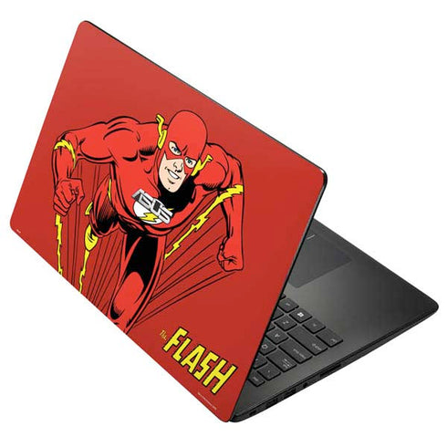 DC Comics The Flash Classic Action Pose Art Asus X502CA 15.6 Skin