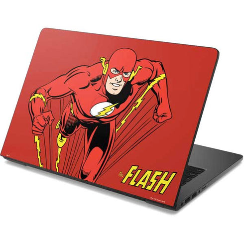 DC Comics The Flash Classic Action Pose Art Dell Chromebook Skin
