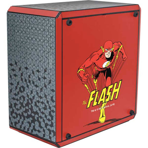 DC Comics The Flash Classic Action Pose Art Cooler Master MasterBox Q300L Mini Tower Skin