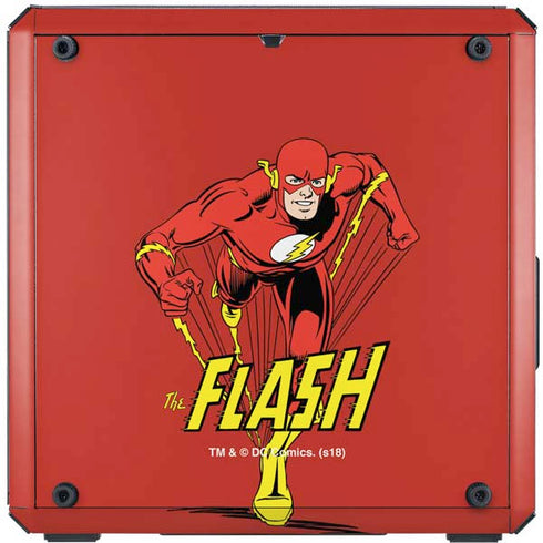 DC Comics The Flash Classic Action Pose Art Cooler Master MasterBox Q300L Mini Tower Skin