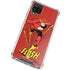 DC Comics The Flash Classic Action Pose Art Galaxy A12 Clear Case