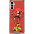 DC Comics The Flash Classic Action Pose Art Galaxy A13 5G Clear Case