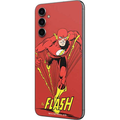 DC Comics The Flash Classic Action Pose Art Galaxy A14 5G Skin