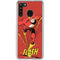 DC Comics The Flash Classic Action Pose Art Galaxy A21 Clear Case