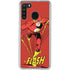 DC Comics The Flash Classic Action Pose Art Galaxy A21 Clear Case
