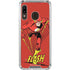 DC Comics The Flash Classic Action Pose Art Galaxy A30 Clear Case