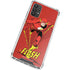 DC Comics The Flash Classic Action Pose Art Galaxy A32 5G Clear Case