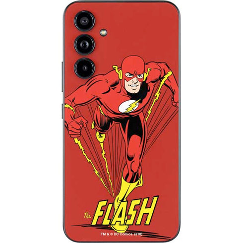 DC Comics The Flash Classic Action Pose Art Galaxy A54 5G Skin
