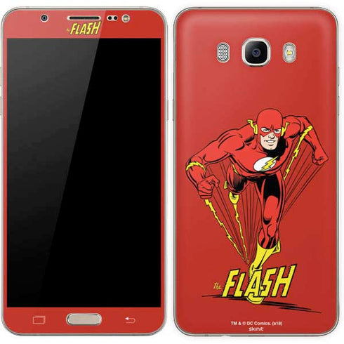 DC Comics The Flash Classic Action Pose Art Galaxy J7 Skin