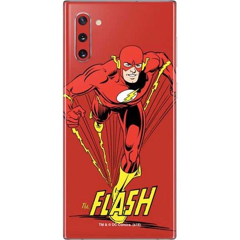 DC Comics The Flash Classic Action Pose Art Galaxy Note 10 Skin