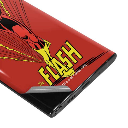 DC Comics The Flash Classic Action Pose Art Galaxy Note 10 Skin