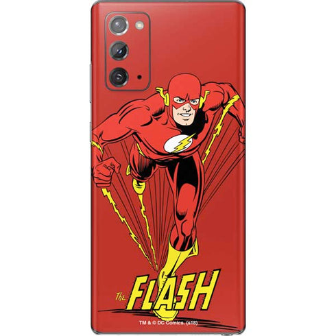 DC Comics The Flash Classic Action Pose Art Galaxy Note20 5G Skin