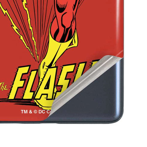 DC Comics The Flash Classic Action Pose Art Galaxy S20 Fan Edition Skin