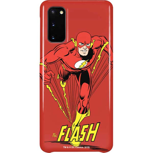 DC Comics The Flash Classic Action Pose Art Galaxy S20 Lite Case