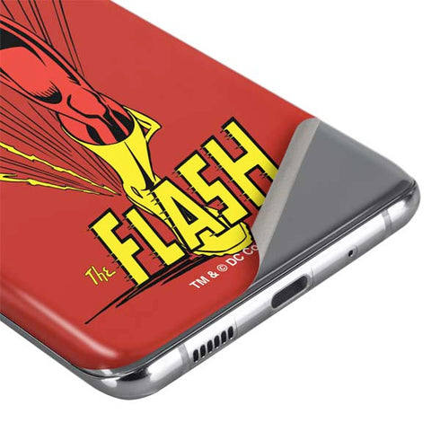 DC Comics The Flash Classic Action Pose Art Galaxy S20 Plus Skin