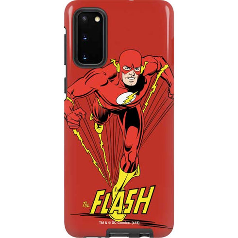 DC Comics The Flash Classic Action Pose Art Galaxy S20 Pro Case