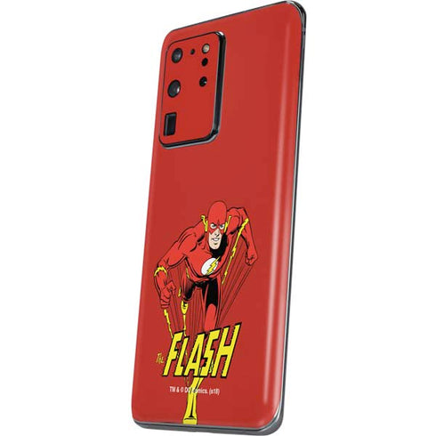 DC Comics The Flash Classic Action Pose Art Galaxy S20 Ultra 5G Skin