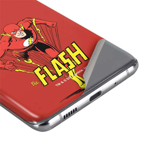 DC Comics The Flash Classic Action Pose Art Galaxy S20 Ultra 5G Skin