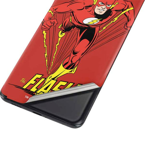 DC Comics The Flash Classic Action Pose Art Galaxy S21 Ultra 5G Skin