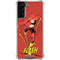 DC Comics The Flash Classic Action Pose Art Galaxy S22 Plus Clear Case