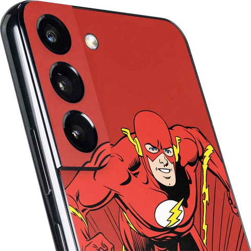 DC Comics The Flash Classic Action Pose Art Galaxy S22 Plus Skin