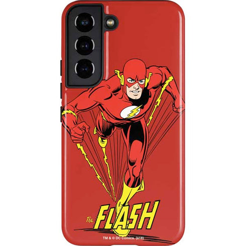 DC Comics The Flash Classic Action Pose Art Galaxy S22 Pro Case
