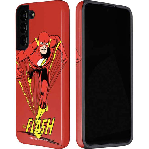 DC Comics The Flash Classic Action Pose Art Galaxy S22 Pro Case