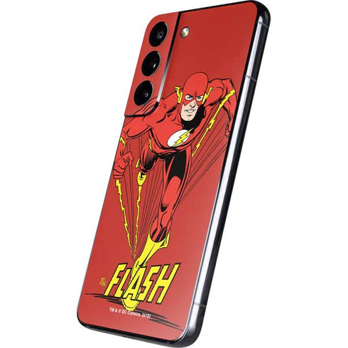 DC Comics The Flash Classic Action Pose Art Galaxy S22 Skin