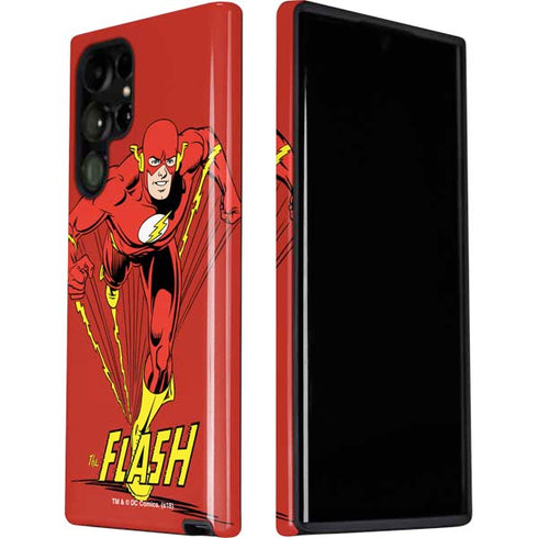 DC Comics The Flash Classic Action Pose Art Galaxy S22 Ultra Pro Case