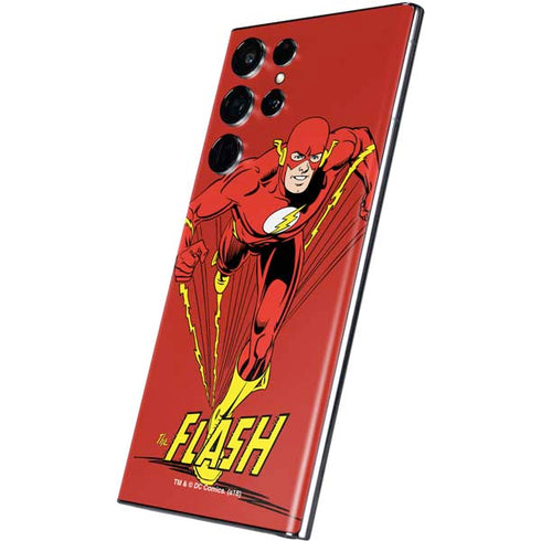 DC Comics The Flash Classic Action Pose Art Galaxy S22 Ultra Skin