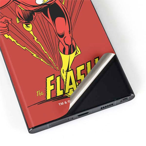 DC Comics The Flash Classic Action Pose Art Galaxy S22 Ultra Skin