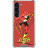 DC Comics The Flash Classic Action Pose Art Galaxy S23 Clear Case