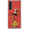 DC Comics The Flash Classic Action Pose Art Galaxy S23 FE Clear Case