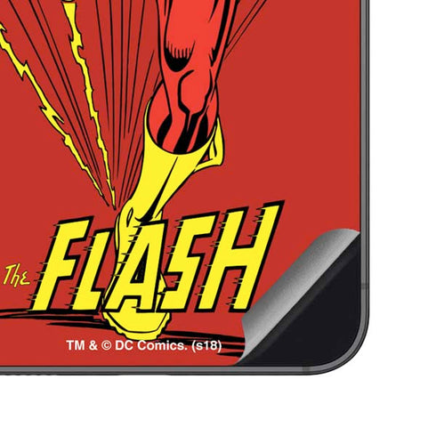 DC Comics The Flash Classic Action Pose Art Galaxy S23 FE Skin