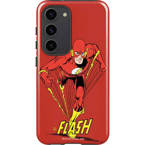 DC Comics The Flash Classic Action Pose Art Galaxy S23 Pro Case