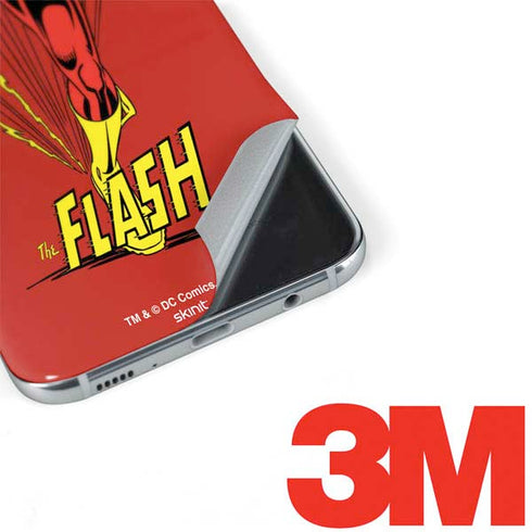DC Comics The Flash Classic Action Pose Art Galaxy S8 Skin