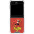 DC Comics The Flash Classic Action Pose Art Galaxy Z Flip5 5G Clear Case