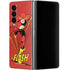 DC Comics The Flash Classic Action Pose Art Galaxy Z Fold4 5G Skin