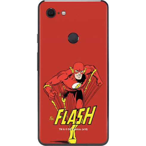 DC Comics The Flash Classic Action Pose Art Google Pixel 3 XL Skin