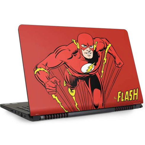 DC Comics The Flash Classic Action Pose Art Dell Inspiron Skin