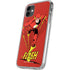 DC Comics The Flash Classic Action Pose Art iPhone 11 Clear Case