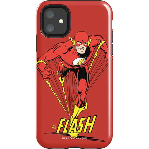 DC Comics The Flash Classic Action Pose Art iPhone 11 Impact Case