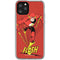 DC Comics The Flash Classic Action Pose Art iPhone 11 Pro Clear Case