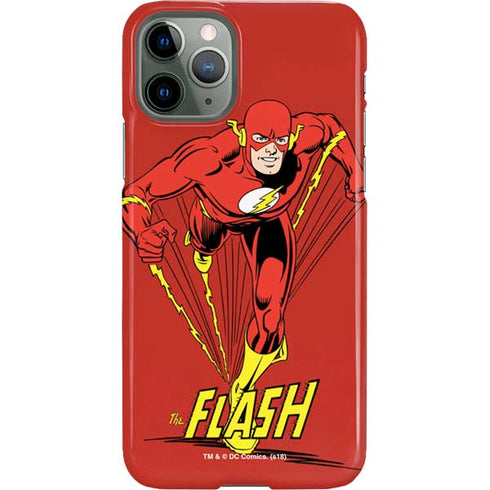 DC Comics The Flash Classic Action Pose Art iPhone 11 Pro Lite Case